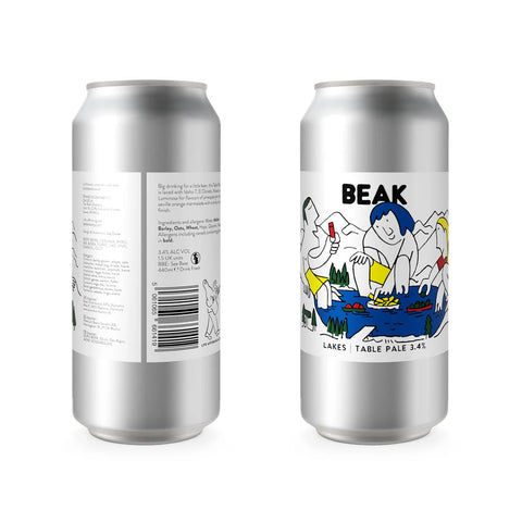 Beak Lakes Table Pale 3.4% (440ml)