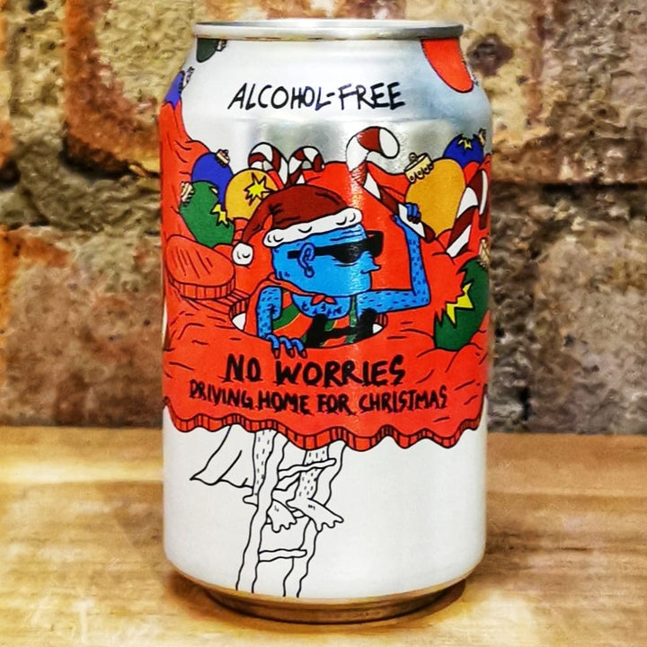 Lervig No Worries Driving Home For Christmas Stout 0.5% (330ml)