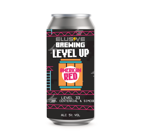 Elusive Level Up Level 33: Citra, Centennial & Simcoe 5% (440ml)