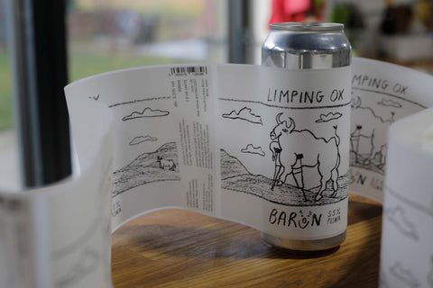 Baron Limping Ox Pilsner 5.5% (500ml)