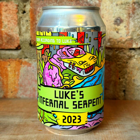 Luke's Cider Infernal Serpent Dry Sparkling 6.2% (330ml)