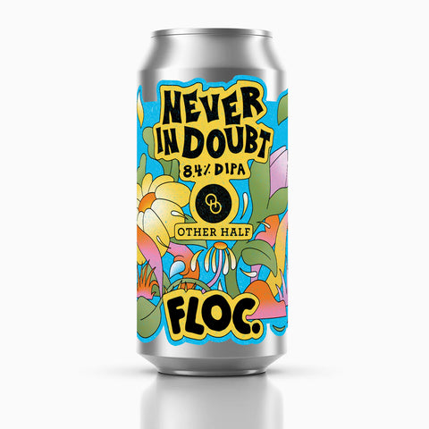 FLOC x Other Half Never In Doubt DIPA 8.4% (440ml)