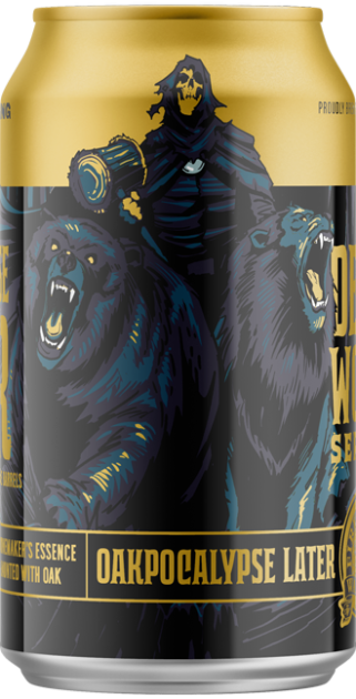 Revolution Oakpocalypse Later BA Barleywine 14% (355ml)