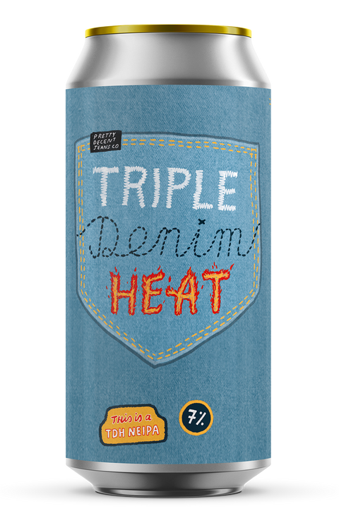 Pretty Decent Triple Denim Heat TDH NEIPA 7% (440ml)