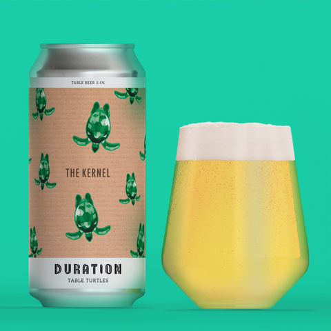 Duration x The Kernel Table Turtles Pale 3.4% (440ml)