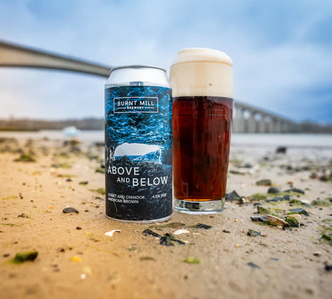 Burnt Mill Above & Below American Brown Ale 4.6% (440ml)