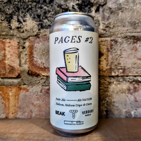Track x Beak x Verdant PAGES 2 Pale Ale 5% (440ml)