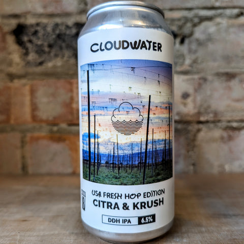 Cloudwater USA Fresh: Citra and Krush DDH IPA 6.5% (440ml)