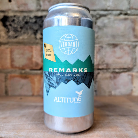 Verdant x Altitude Remarks IPA 6.5% (440ml)