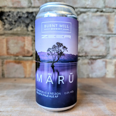 Burnt Mill x Zeer Maru Superdelic and Nelson NZ Pale AF 0.5% (440ml)