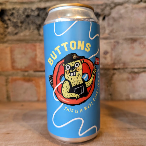 Pretty Decent (PDBC x Haandbryggeriet) Buttons West Coast IPA 5.5% (440ml)
