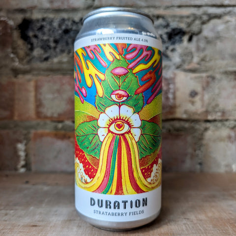 Duration Strataberry Fields Fruited Ale Strawberry Grisette 4.2% (440ml)