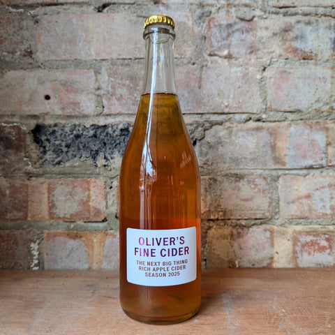 Olivers Fine Cider The Next Big Thing Rich Apple Cider 2025 4.8% (750ml)