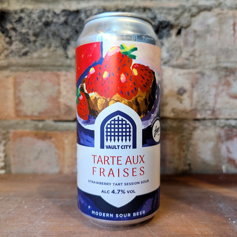 Vault City x Fauve Tarte Aux Fraises Sour 4.7% (440ml)