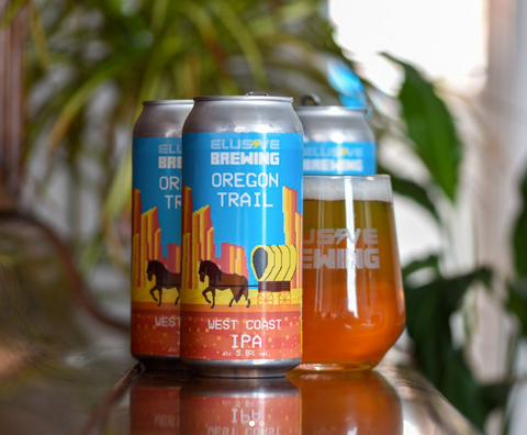 Elusive  Oregon Trail West Coast IPA 5.8% (440ml)