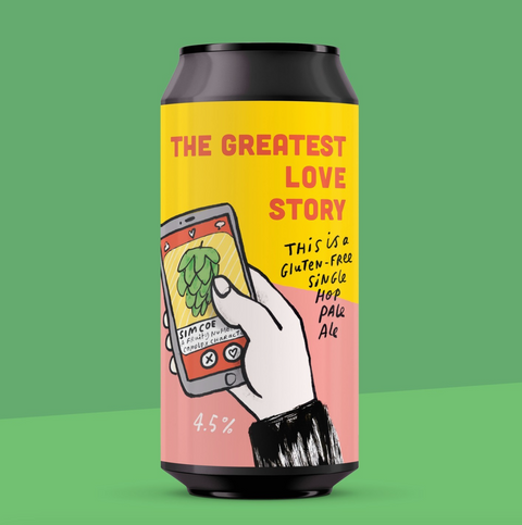 Pretty Decent The Greatest Love Story GF Pale 4.5% (440ml)