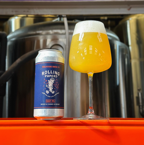 Bullhouse Rolling Papers Hazy IPA 5.2% (440ml)