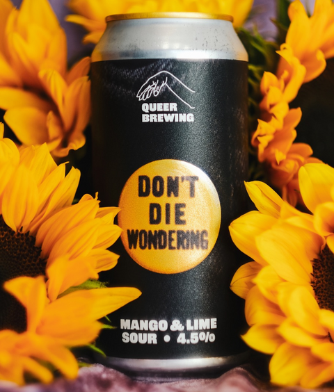 Queer Brewing Don't Die Wondering Mango and Lime Sour 4.5% (440ml)