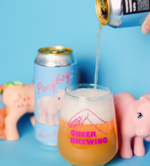 Queer Brewing Ponyboy AF Nectaron Wai-iti Pale 0.5% (440ml)