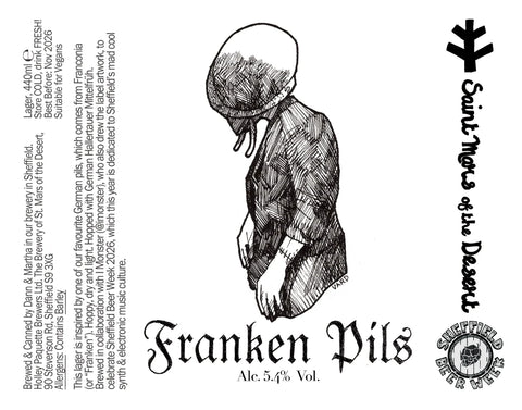 SMOD Franken Pils Lager 5.4% (440ml)