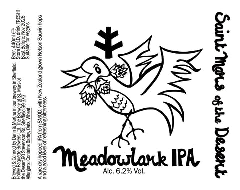 SMOD Meadowlark IPA 6.2% (440ml)