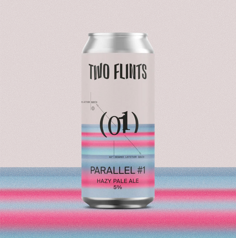Two Flints Parallel 1 2026 Hazy Pale 5% (440ml)