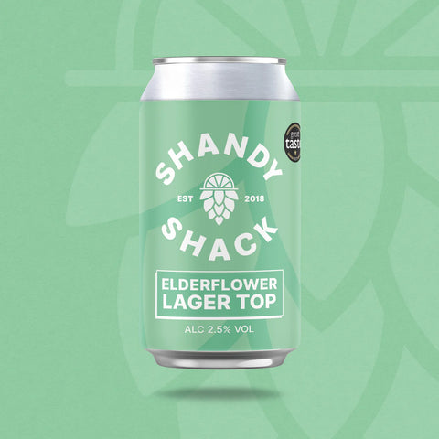 Shandy Shack Elderflower Lager Top 2.5% (330ml)