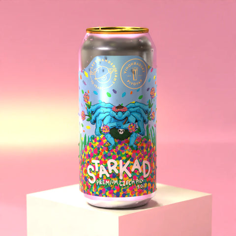 LHG X Vinohradský Starkad Premium Czech Pils 5% (440ml)