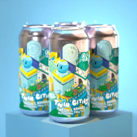 LHG Twin Cities Nelson & Riwaka GF Pale 5.2% (440ml)
