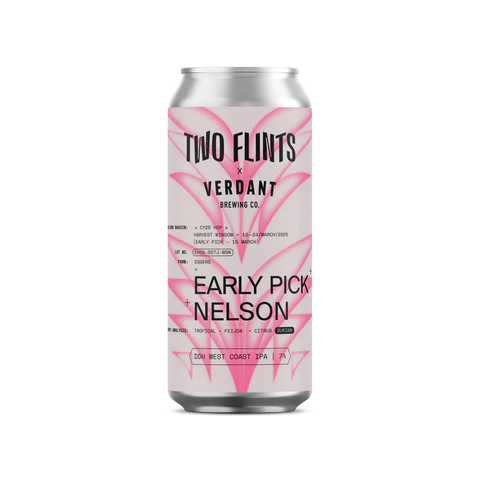 Two Flints x Verdant Early Pick Nelson West Coast IPA 7% (440ml)