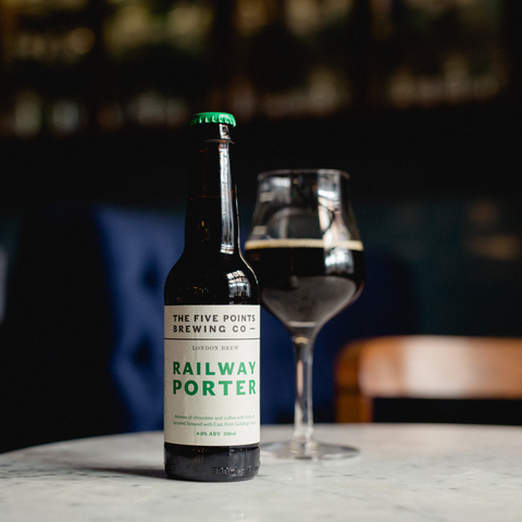 Five Points Railway Porter 4.8% (330ml)