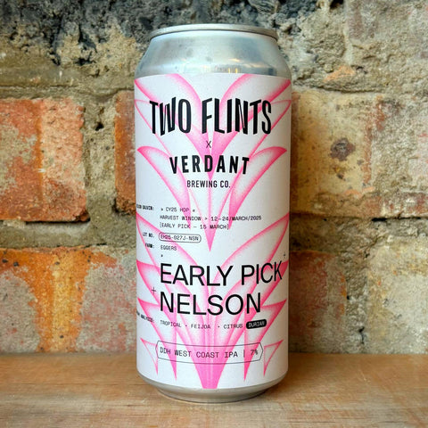 Two Flints x Verdant Early Pick Nelson West Coast IPA 7% (440ml)