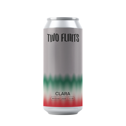 Two Flints Clara Mexican Lager 4.8% (440ml)