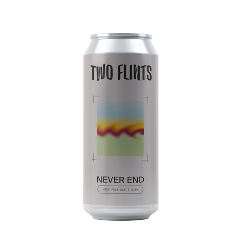 Two Flints Never End Hazy Pale 4.8% (440ml)