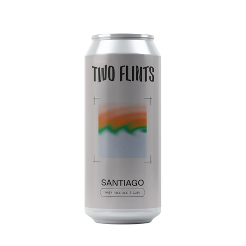Two Flints x Garage Project Santiago NZ Hazy Pale 3.8% (440ml)