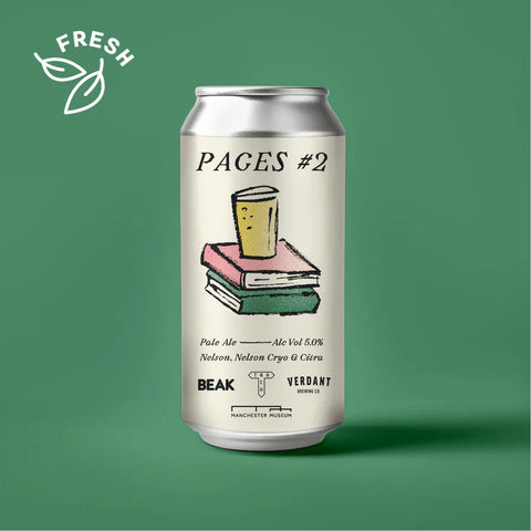 Track x Beak x Verdant PAGES 2 Pale Ale 5% (440ml)