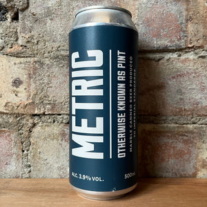 Marble Metric AKA Pint 3.4% (500ml)