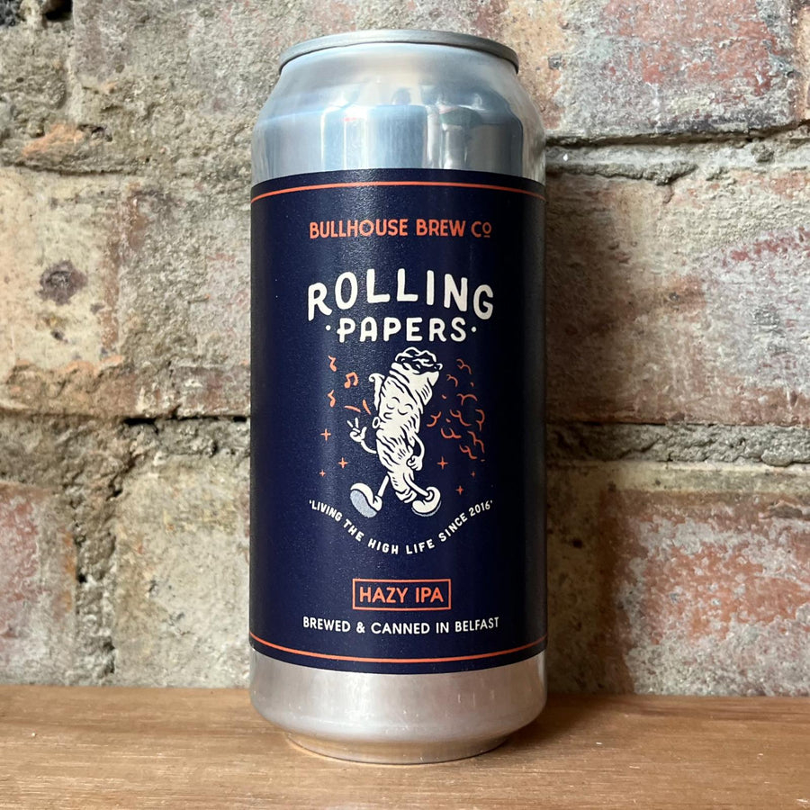 Bullhouse Rolling Papers Hazy IPA 5.2% (440ml)