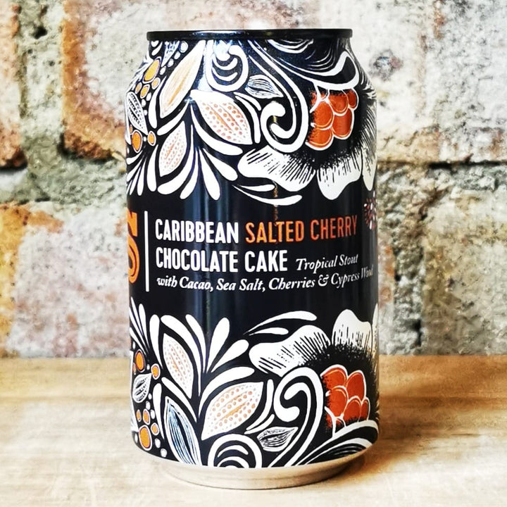 Siren Caribbean Salted Cherry Chocolate Cake 7.4% (330ml)