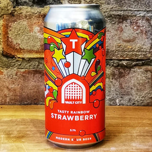 Vault City Tasty Rainbow Strawberry 5.1% (440ml)