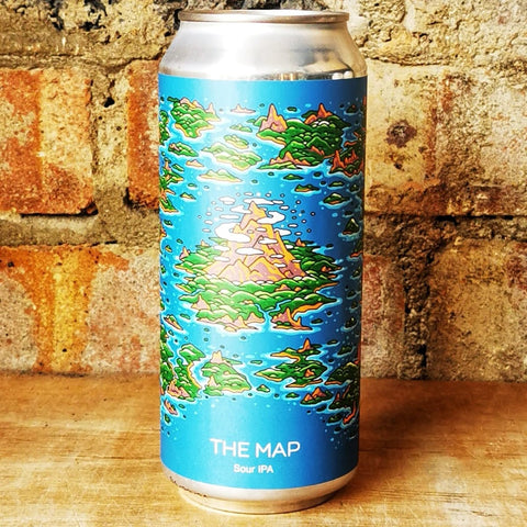 Hudson Valley The Map Sour IPA 7% (473ml)