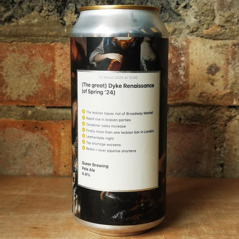 Queer Brewing The Great Dyke Renaissance Pale Ale 4.4% (440ml)