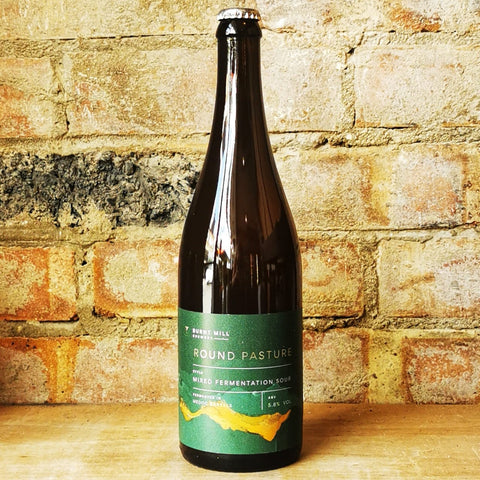 Burnt Mill Round Pasture BA MF Saison 5.8% (750ml)