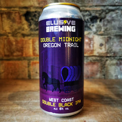 Elusive Double Midnight Oregon 2025 Double Black IPA 8% (440ml) Elusive Double Midnight Oregon 2025 Double Black IPA 8% (440ml)