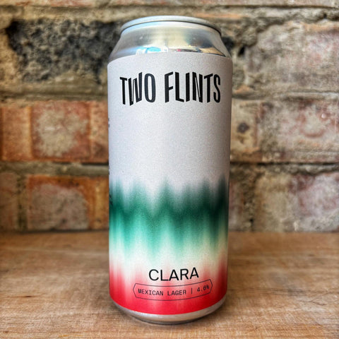 Two Flints Clara Mexican Lager 4.8% (440ml)