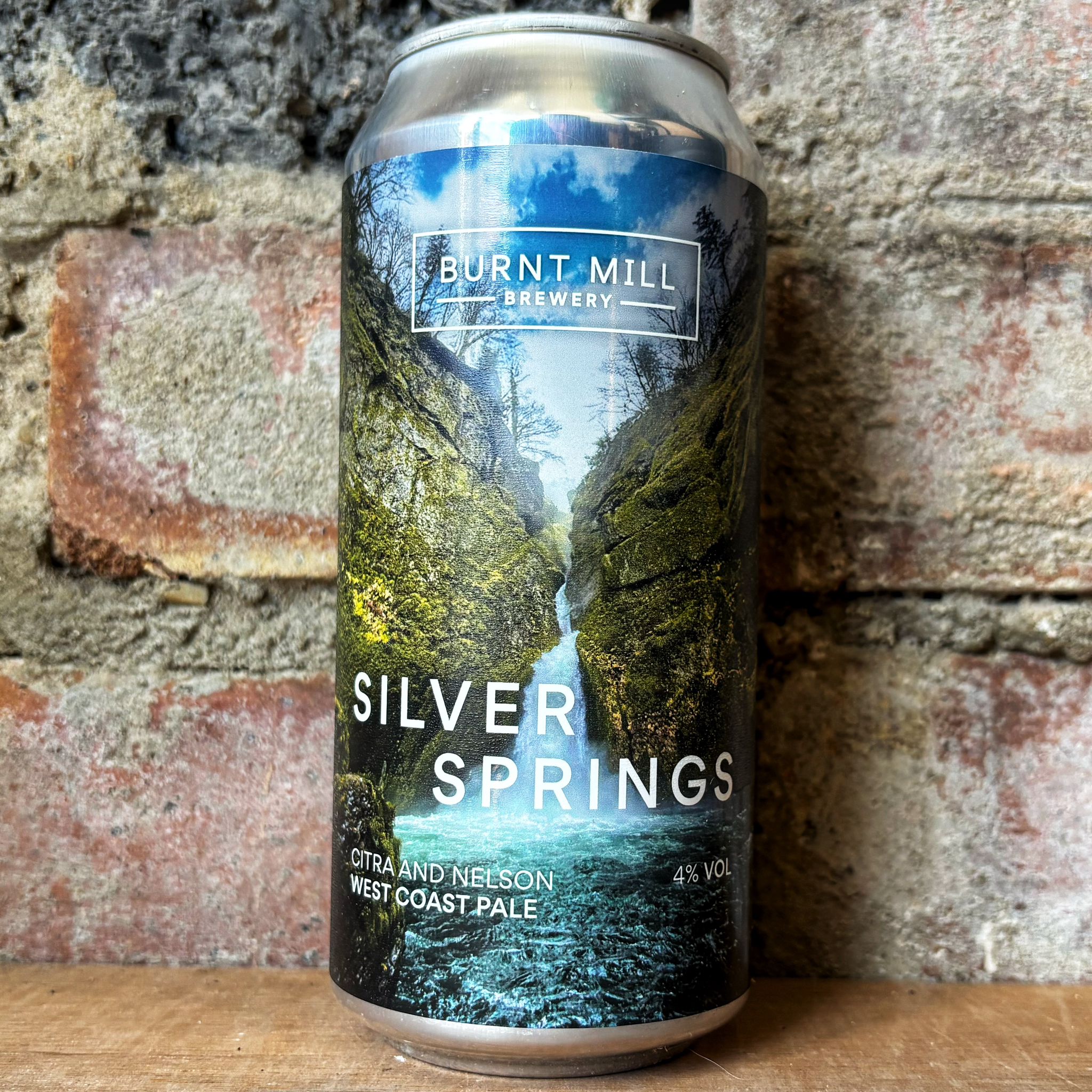Burnt Rigg Spring Burnt Mill Silver Springs WC Pale 4% (440ml) – Caps and Taps