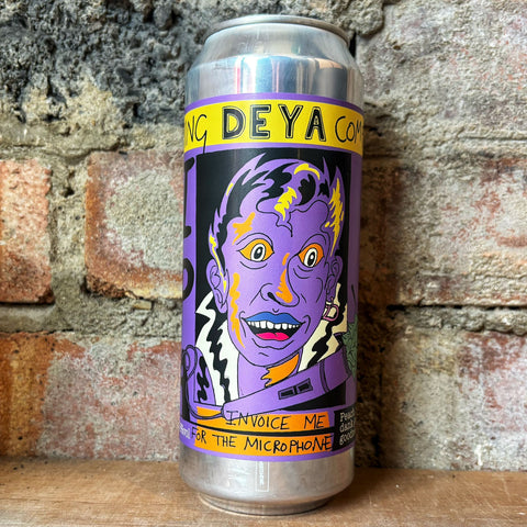 DEYA Invoice Me For The Microphone IPA 6% (500ml)