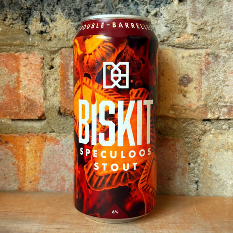 Double Barrelled Biskit Stout 6% (440ml)