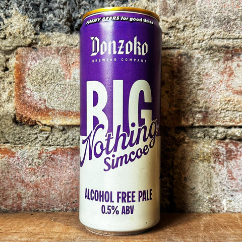 Donzoko Big Nothing Simcoe AF Pale 0.5% (330ml)
