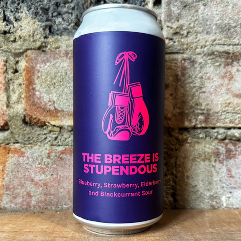 Pomona Island THE BREEZE IS STUPENDOUS Blueberry, Strawberry, Elderberry and Blackcurrant Sour 5% (440ml)